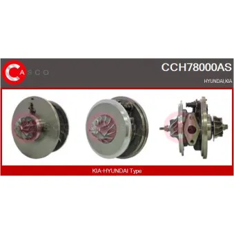 CASCO CCH78000AS - Carter central, compresseur