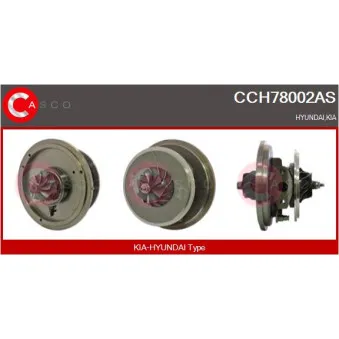 CASCO CCH78002AS - Carter central, compresseur