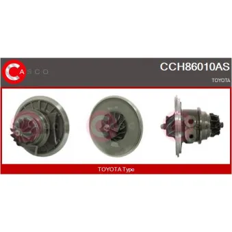 CASCO CCH86010AS - Carter central, compresseur