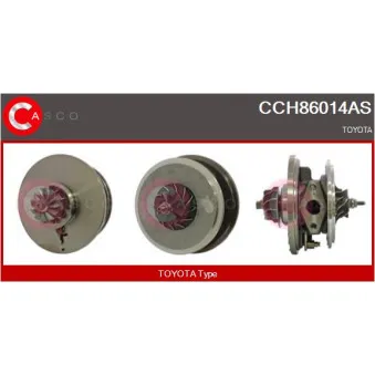 CASCO CCH86014AS - Carter central, compresseur