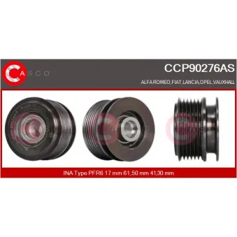 CASCO CCP90276AS - Poulie, alternateur