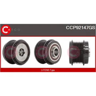 CASCO CCP92147GS - Poulie, alternateur