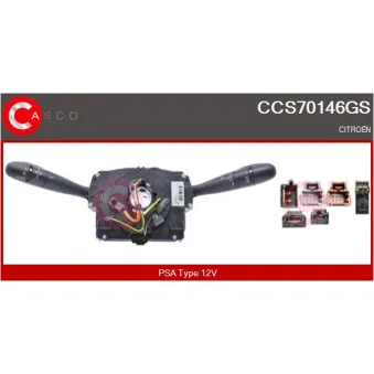 CASCO CCS70146GS - Commutateur de colonne de direction
