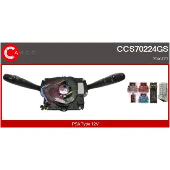 Commutateur de colonne de direction CASCO [CCS70224GS]