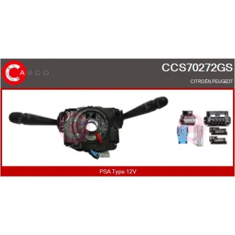 CASCO CCS70272GS - Commutateur de colonne de direction
