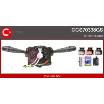 CASCO CCS70338GS - Commutateur de colonne de direction