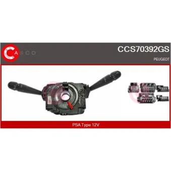 CASCO CCS70392GS - Commutateur de colonne de direction
