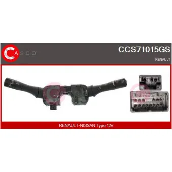 Commutateur de colonne de direction CASCO [CCS71015GS]