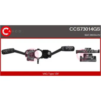 CASCO CCS73014GS - Commutateur de colonne de direction