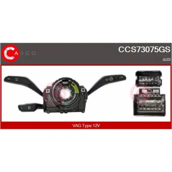 CASCO CCS73075GS - Commutateur de colonne de direction