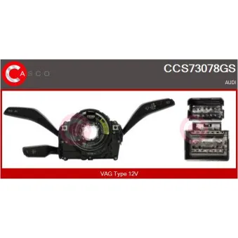 CASCO CCS73078GS - Commutateur de colonne de direction