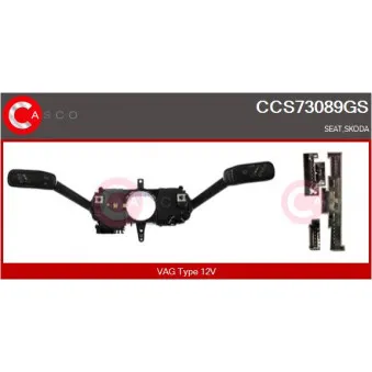 CASCO CCS73089GS - Commutateur de colonne de direction