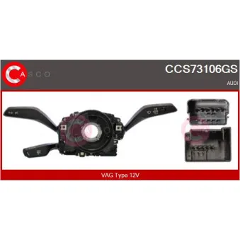 CASCO CCS73106GS - Commutateur de colonne de direction