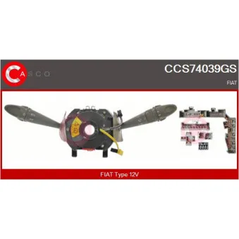 CASCO CCS74039GS - Commutateur de colonne de direction