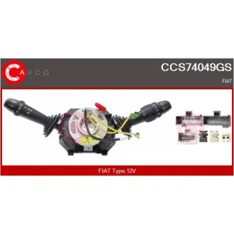 CASCO CCS74049GS - Commutateur de colonne de direction