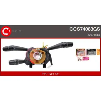 CASCO CCS74083GS - Commutateur de colonne de direction