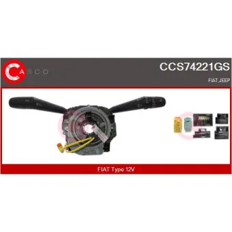 Commutateur de colonne de direction CASCO [CCS74221GS]