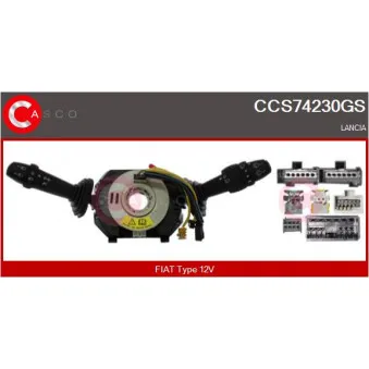 CASCO CCS74230GS - Commutateur de colonne de direction