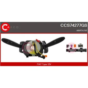 CASCO CCS74277GS - Commutateur de colonne de direction