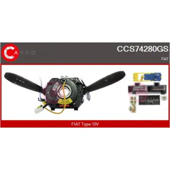CASCO CCS74280GS - Commutateur de colonne de direction