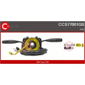 CASCO CCS77001GS - Commutateur de colonne de direction
