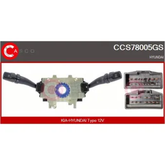 Commutateur de colonne de direction CASCO [CCS78005GS]