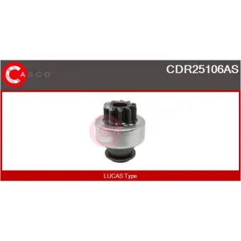 Pignon, démarreur CASCO [CDR25106AS]
