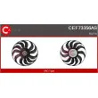 Ventilateur, refroidissement du moteur CASCO [CEF73356AS]