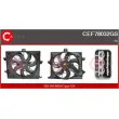 Moteur électrique, ventilateur pour radiateurs CASCO [CEF78032GS]