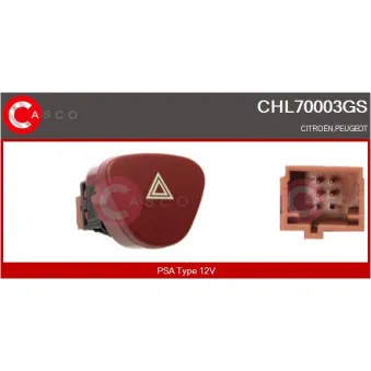 Interrupteur de signal de détresse CASCO CHL70003GS