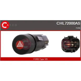 CASCO CHL72000AS - Interrupteur de signal de détresse
