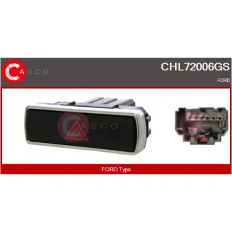 CASCO CHL72006GS - Interrupteur de signal de détresse