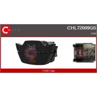 CASCO CHL72009GS - Interrupteur de signal de détresse