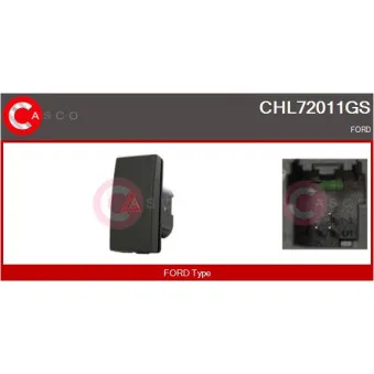 CASCO CHL72011GS - Interrupteur de signal de détresse