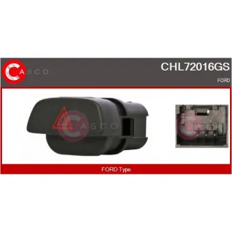 CASCO CHL72016GS - Interrupteur de signal de détresse