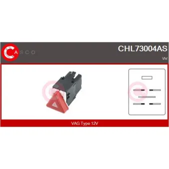 CASCO CHL73004AS - Interrupteur de signal de détresse