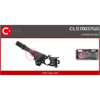 CASCO CLS70037GS - Commutateur de colonne de direction