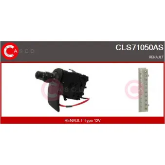 Commutateur de colonne de direction CASCO CLS71050AS pour RENAULT CLIO 1.5 dCi - 86cv