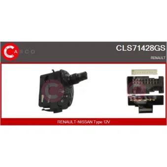 CASCO CLS71428GS - Commutateur de colonne de direction