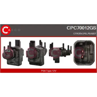 CASCO CPC70012GS - Transmetteur de pression, controle des gaz d'échappement