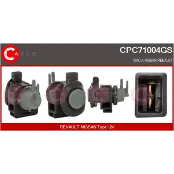 CASCO CPC71004GS - Transmetteur de pression, controle des gaz d'échappement