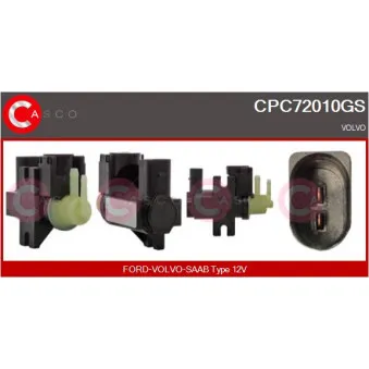 CASCO CPC72010GS - Transmetteur de pression, controle des gaz d'échappement