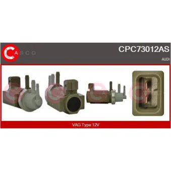 CASCO CPC73012AS - Transmetteur de pression, controle des gaz d'échappement