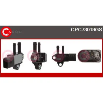 CASCO CPC73019GS - Transmetteur de pression, controle des gaz d'échappement