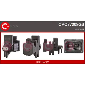 CASCO CPC77008GS - Transmetteur de pression, controle des gaz d'échappement