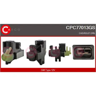 CASCO CPC77013GS - Transmetteur de pression, controle des gaz d'échappement
