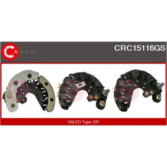 CASCO CRC15116GS - Pont de diodes, alternateur