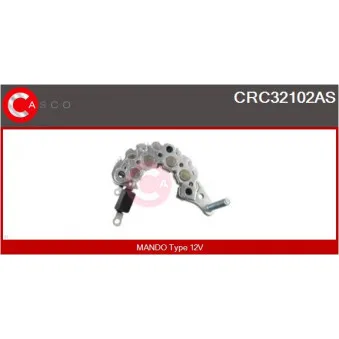 Pont de diodes, alternateur CASCO [CRC32102AS]
