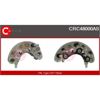 Pont de diodes, alternateur CASCO [CRC48000AS]