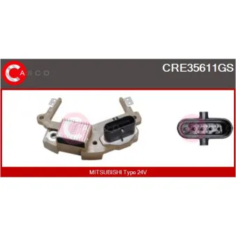 CASCO CRE35611GS - Régulateur d'alternateur